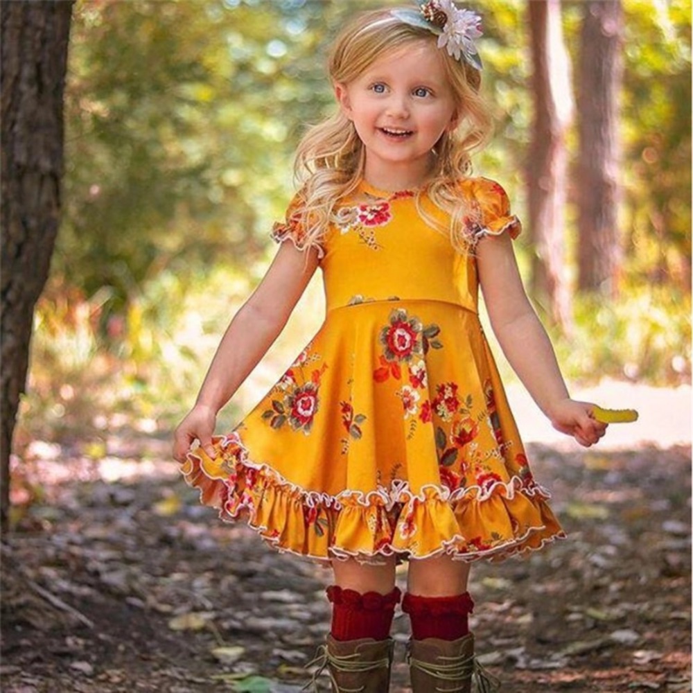 🌾 Lou-Lou Floral Dress - Picture 5 of 5